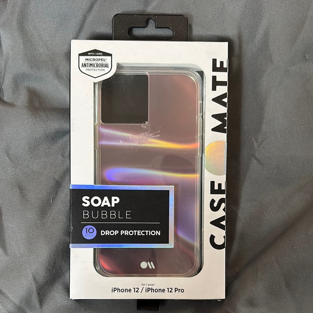 Case-Mate Purple Case for iPhone 12 Pro  with 10 ft Drop Protection